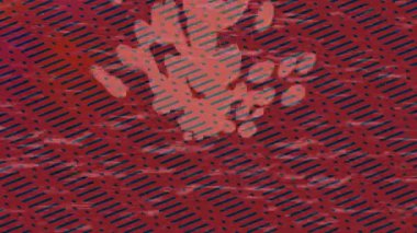 Soyut hareket desenli fütüristik video üretimi için dinamik dijital arkaplan