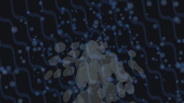 Benzersiz dijital animasyon tarzı grafikleri olan yaratıcı ortam tasarımı için yenilikçi hareket dokusu