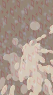 Organik desenli yüzey giriş stili video film sanatı ile soyut arkaplan tasarımı