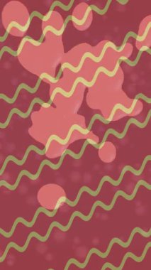 Yaratıcı video düzenleme film arkaplan tasarımı için minimalist organik hareket grafikleri