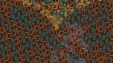 Lüks hareket projeleri için soyut tasarım stili animasyonu olan üst düzey dijital doku