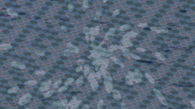 Benzersiz video giriş tasarımı projeleri için detaylı yüzey kalıbı film animasyon stili grafik girişi