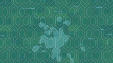 Dijital doku yüzey tasarım biçimi ile modern video animasyonu için gelişmiş hareket grafikleri