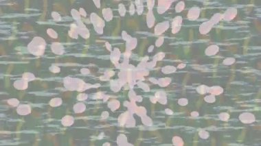 Estetik doku arkaplan tasarımı renkli hareket grafikleri ile moda film giriş profosyoneli