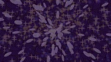 Organik desenli yüzey giriş stili video film sanatı ile soyut arkaplan tasarımı