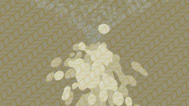 Profesyonel video projeleri sanat tarzı için organik hareketli arkaplan tasarımı