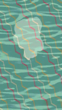 Yaratıcı video düzenleme film arkaplan tasarımı için minimalist organik hareket grafikleri