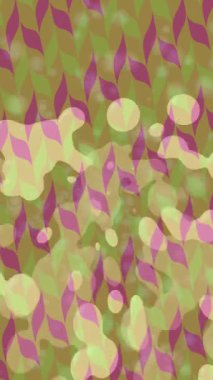 Dijital doku yüzey tasarım biçimi ile modern video animasyonu için gelişmiş hareket grafikleri