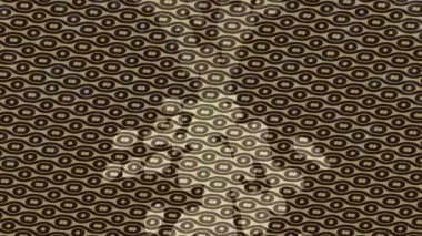 Lüks hareket projeleri için soyut tasarım stili animasyonu olan üst düzey dijital doku