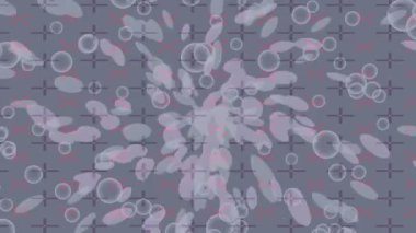 Organik desenli yüzey giriş stili video film sanatı ile soyut arkaplan tasarımı