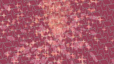 Benzersiz hareket grafikleri tasarım sanatına sahip yaratıcı film üretimi için özet bir arkaplan