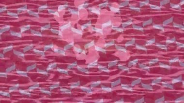 Dijital doku yüzey tasarım biçimi ile modern video animasyonu için gelişmiş hareket grafikleri