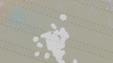 Modern medya üretimi için fütüristik dijital soyut doku sinematik tarz hareketli grafik ögesi