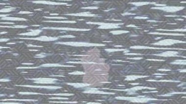 Organik desenli yüzey giriş stili video film sanatı ile soyut arkaplan tasarımı