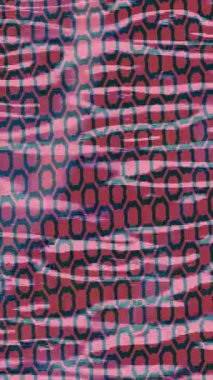 Soyut hareket desenli fütüristik video üretimi için dinamik dijital arkaplan