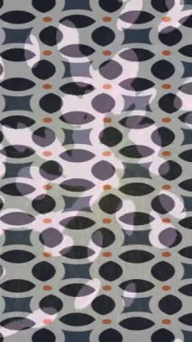 Soyut hareket desenli fütüristik video üretimi için dinamik dijital arkaplan