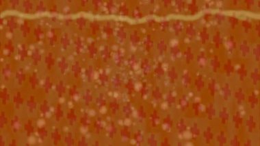 Benzersiz dijital animasyon tarzı grafikleri olan yaratıcı ortam tasarımı için yenilikçi hareket dokusu