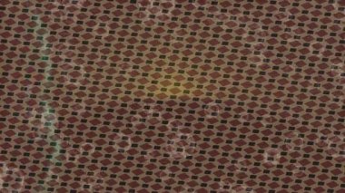 Estetik doku arkaplan tasarımı renkli hareket grafikleri ile moda film giriş profosyoneli