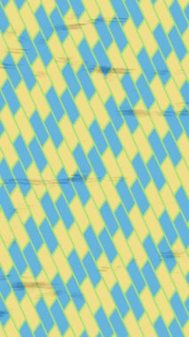 Benzersiz dijital animasyon tarzı grafikleri olan yaratıcı ortam tasarımı için yenilikçi hareket dokusu