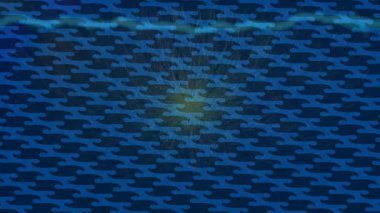 Benzersiz dijital animasyon tarzı grafikleri olan yaratıcı ortam tasarımı için yenilikçi hareket dokusu