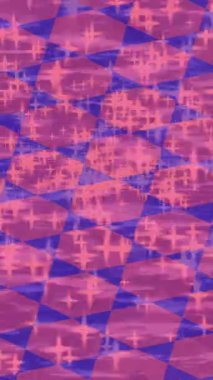 Benzersiz dijital animasyon tarzı grafikleri olan yaratıcı ortam tasarımı için yenilikçi hareket dokusu