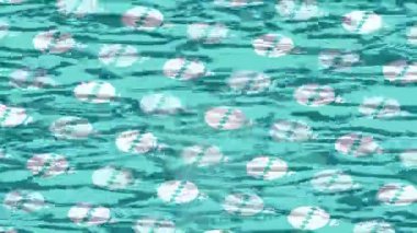 Lüks hareket projeleri için soyut tasarım stili animasyonu olan üst düzey dijital doku