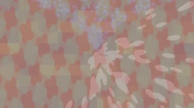 Estetik doku arkaplan tasarımı renkli hareket grafikleri ile moda film giriş profosyoneli