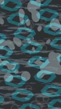 Soyut hareket desenli fütüristik video üretimi için dinamik dijital arkaplan