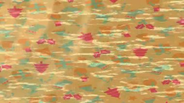 Estetik doku arkaplan tasarımı renkli hareket grafikleri ile moda film giriş profosyoneli