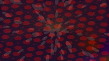 Benzersiz dijital animasyon tarzı grafikleri olan yaratıcı ortam tasarımı için yenilikçi hareket dokusu