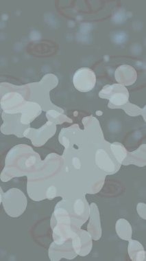 Lüks hareket projeleri için soyut tasarım stili animasyonu olan üst düzey dijital doku