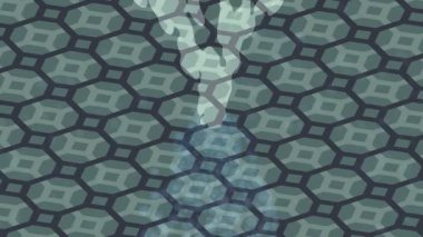 Organik desenli yüzey giriş stili video film sanatı ile soyut arkaplan tasarımı