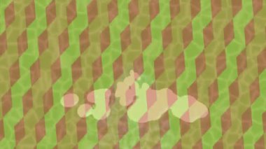 Lüks hareket projeleri için soyut tasarım stili animasyonu olan üst düzey dijital doku