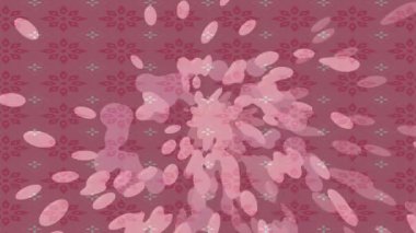 Profesyonel video projeleri sanat tarzı için organik hareketli arkaplan tasarımı