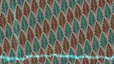 Soyut hareket desenli fütüristik video üretimi için dinamik dijital arkaplan