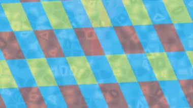 Lüks hareket projeleri için soyut tasarım stili animasyonu olan üst düzey dijital doku