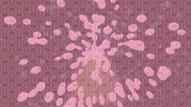 Profesyonel video projeleri sanat tarzı için organik hareketli arkaplan tasarımı