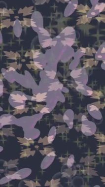 Benzersiz video giriş tasarımı projeleri için detaylı yüzey kalıbı film animasyon stili grafik girişi