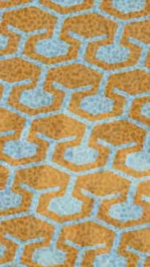 Soyut hareket desenli fütüristik video üretimi için dinamik dijital arkaplan