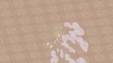 Estetik doku arkaplan tasarımı renkli hareket grafikleri ile moda film giriş profosyoneli