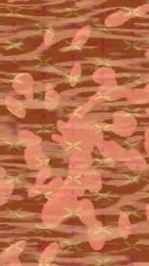 Dijital doku yüzey tasarım biçimi ile modern video animasyonu için gelişmiş hareket grafikleri