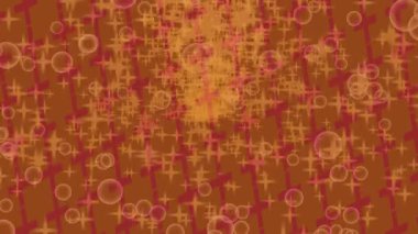 Organik desenli yüzey giriş stili video film sanatı ile soyut arkaplan tasarımı