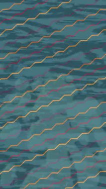 Soyut hareket desenli fütüristik video üretimi için dinamik dijital arkaplan