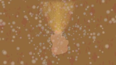 Estetik doku arkaplan tasarımı renkli hareket grafikleri ile moda film giriş profosyoneli