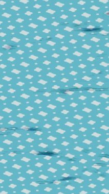 Soyut hareket desenli fütüristik video üretimi için dinamik dijital arkaplan