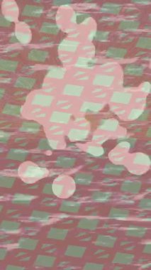 Organik desenli yüzey giriş stili video film sanatı ile soyut arkaplan tasarımı