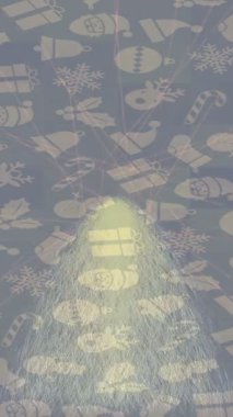 Yaratıcı video düzenleme film arkaplan tasarımı için minimalist organik hareket grafikleri