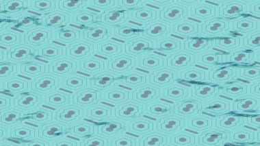 Soyut hareket desenli fütüristik video üretimi için dinamik dijital arkaplan