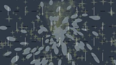 Dijital doku yüzey tasarım biçimi ile modern video animasyonu için gelişmiş hareket grafikleri