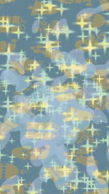 Soyut hareket desenli fütüristik video üretimi için dinamik dijital arkaplan